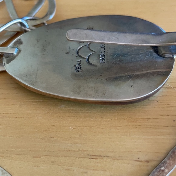 Kewa Raincloud Native American belt - Picture 3 of 5